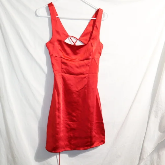 PRINCESS Poly Cobie Mini Dress Red Size 4 Valentines Day ! - Picture 6 of 13